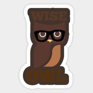 Wise Owl Sticker